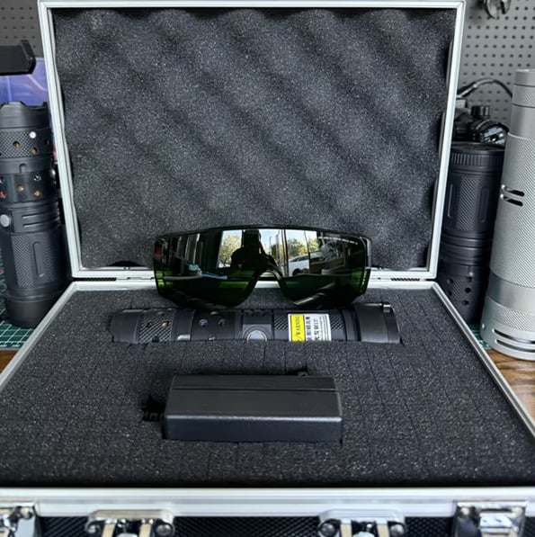 🔥 Neues Design 2026 | Leistungsstarker 120W IR-Laserpointer (900-1100 nm)