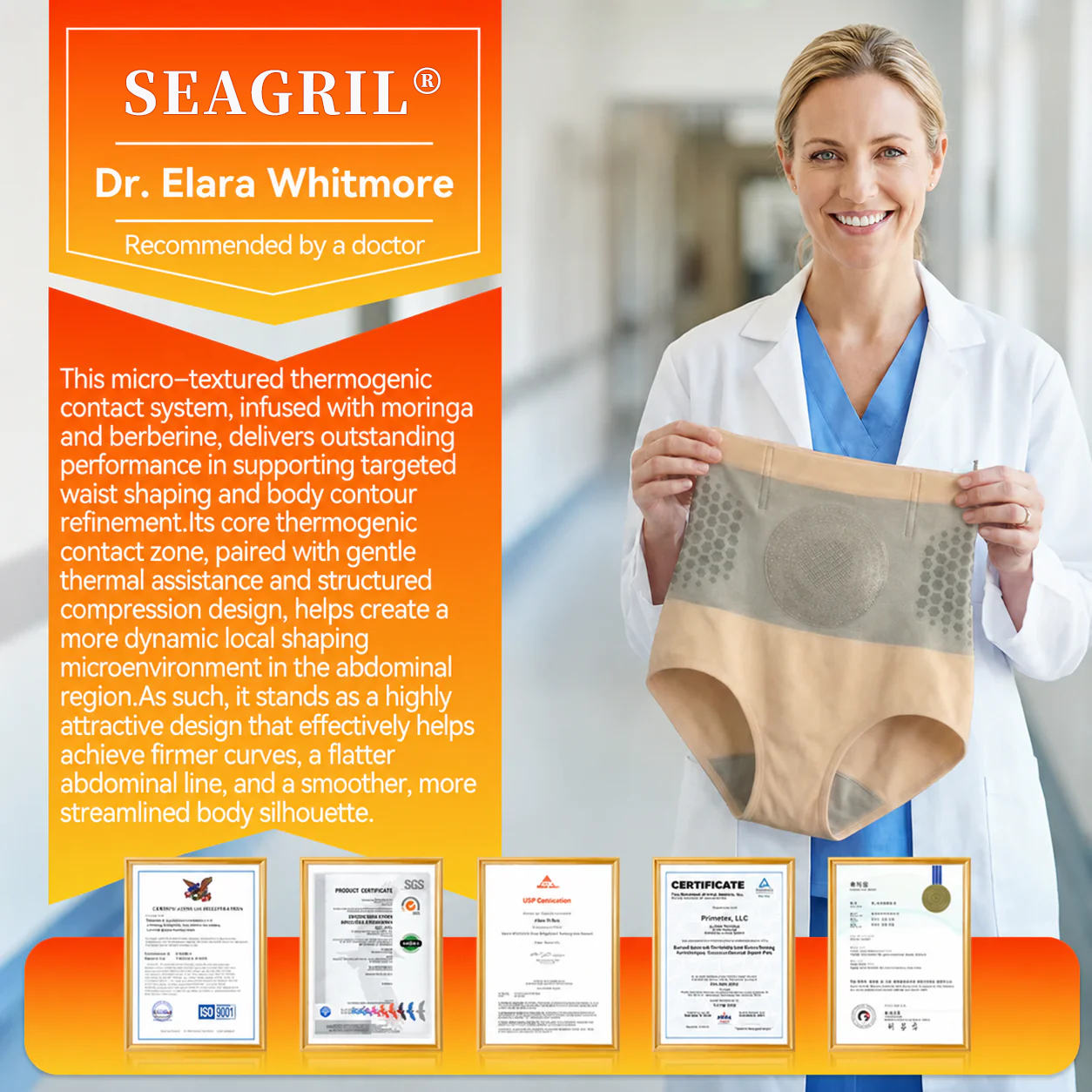 🏆Ends Today: 70% OFF! 💦🍕SEAGRIL® 𝐌𝐨𝐫𝐢𝐧𝐠𝐚 & 𝐁𝐞𝐫𝐛𝐞𝐫𝐢𝐧𝐞 4‑In‑1 Micro‑Particle Sculpting & Fat‑Burn Shorts