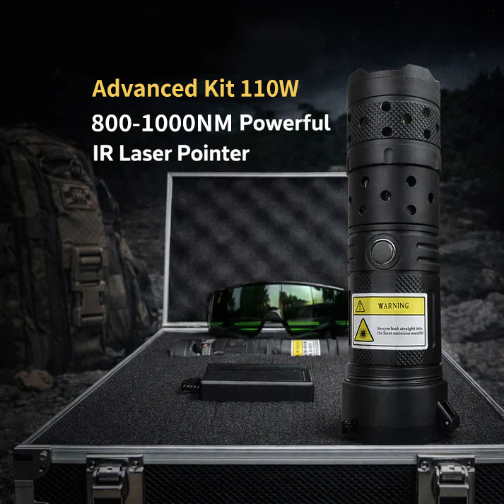 2026 New Design 120W 900-1100NM Powerful IR Laser Pointer