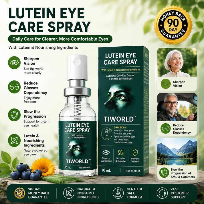 Lutein Eye Care Spray — 10-Second Daily Routine