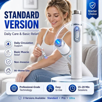 🔥💪Advanced Acoustic Shockwave Therapy restores penile tissue health to enhance rise rigidity, stamina, and male performance confidence, relieving muscle pain, joint stiffness, tendon discomfort ✨