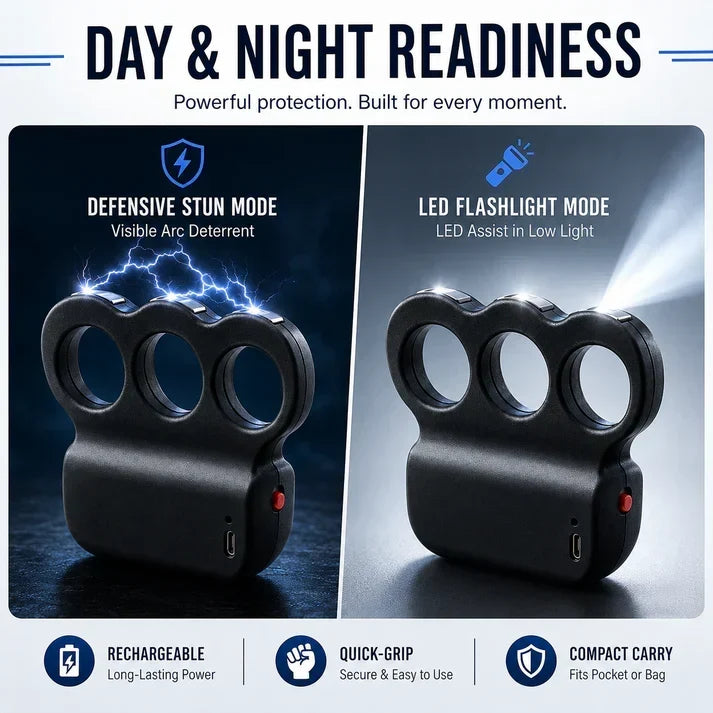 👑2026 TripleShock Stun Device – Powerful Personal Defense & Deterrent Protection
