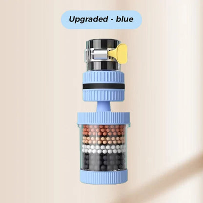 6 Layer Filtration Faucet Water Filter 360 Degrees Rotatable Splash Free💧