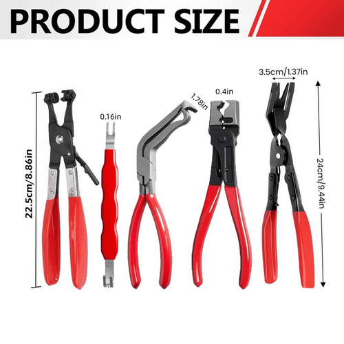 🥳2026 HOT SALE🥳💞50K+ SOLD!✨High-Carbon Steel Auto Pliers Kit | Terminal & Clip Removal Tools🛠️