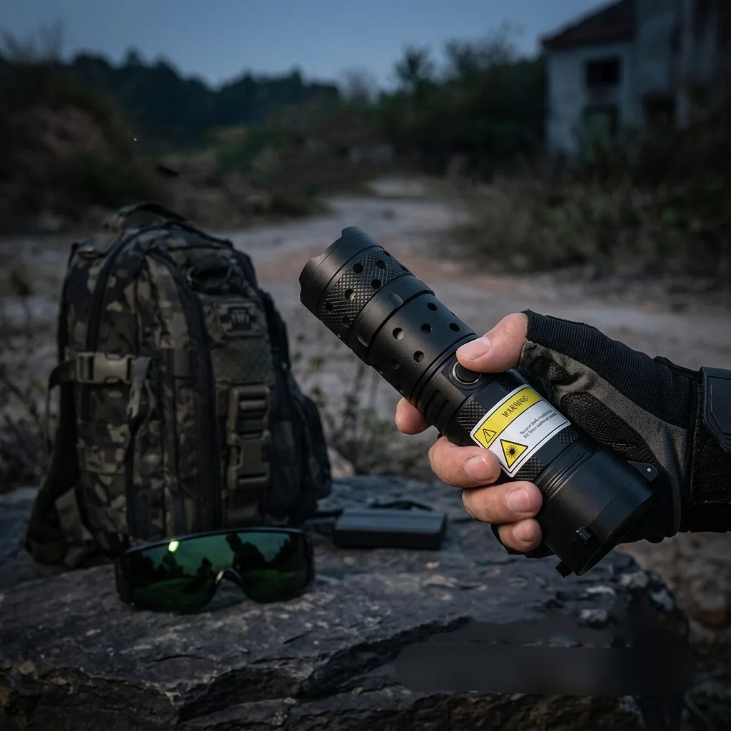 2026 New Design 120W 900-1100NM Powerful IR Laser Pointer