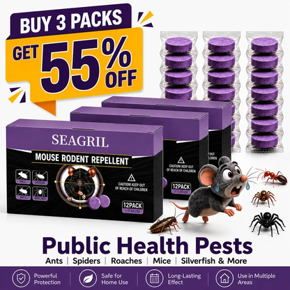 ✅ 10,000+ Happy Customers 🐭 All-Natural Peppermint & Cinnamon Pest & Rodent Repellent Pucks 🕷️🐍