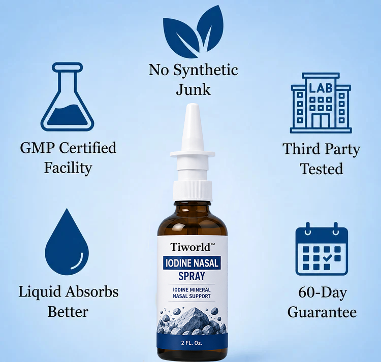 Tiworld™ IODINE NASAL SPRAY✨