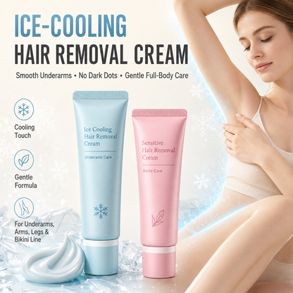 🥳2026 TOP PICK🥳 Hair Removal Cream – Enriched with Rose & Lavender Oil, Niacinamide Brightening – Inhibits Regrowth, Longer-Lasting Smoothness! 💖💨